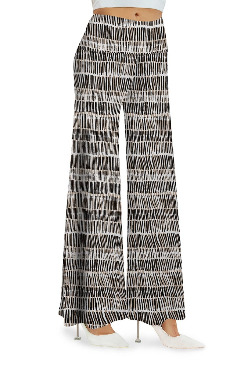Arolina Women's Stretchy Wide Leg Palazzo Lounge Pants Casual Comfy High Waist Palazzo Pants - Image 1
